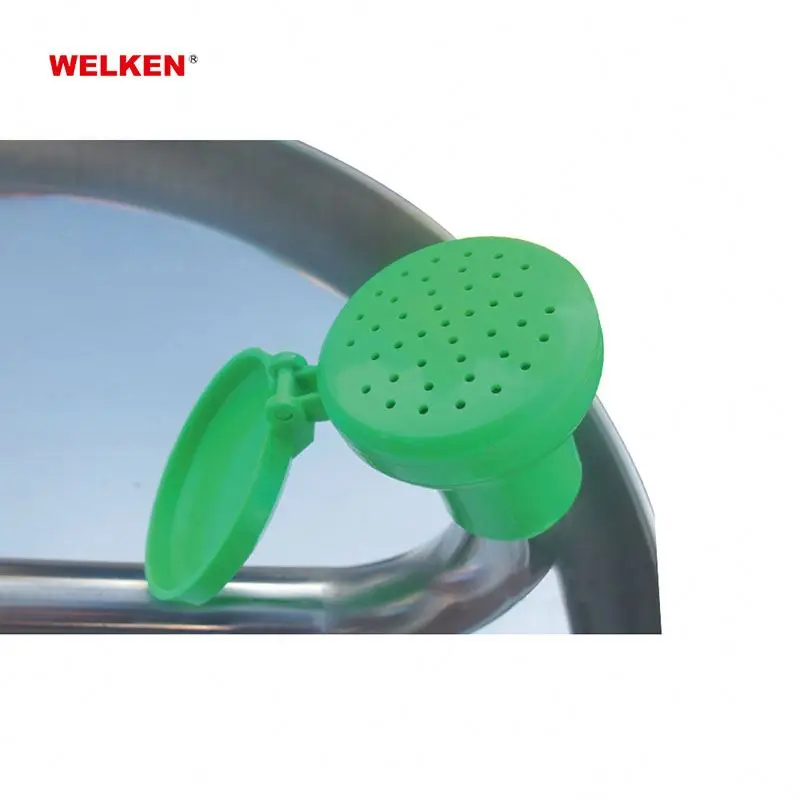 WELKEN Brand Higher Stainless steel Combination Eye Wash And Shower BD-530 Safety eyewash station ANSI Z358.1-2009 standard