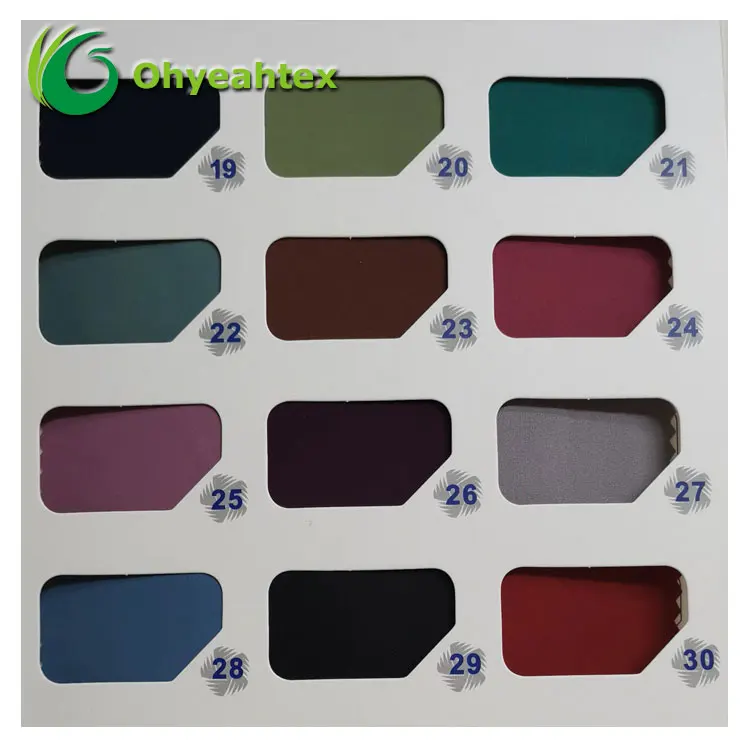 Stock Extinction Sustainable 220 GSM 84 Polyester 16 Spandex Interlock Fabric For Sportswear