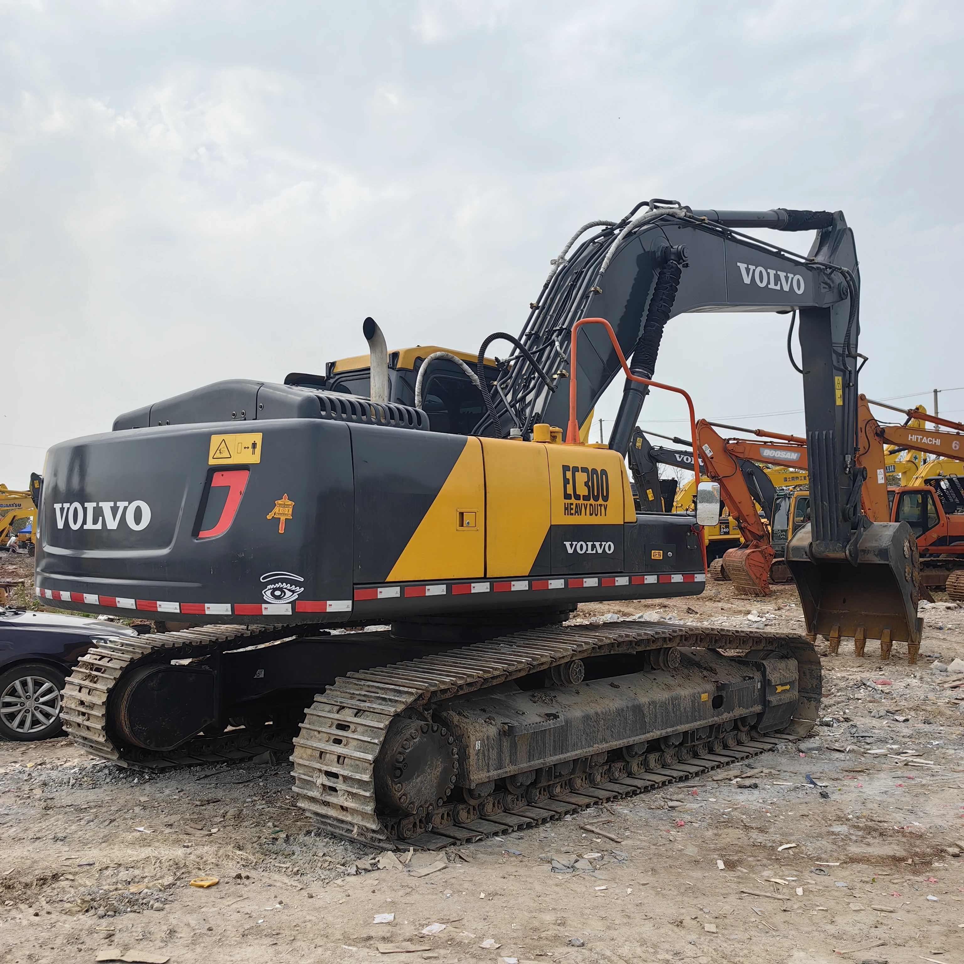 Экскаваторы б/у Volvo EC300 оригинальный шведский EC60/140/210/290/300/480 малый и средний большой экскаватор 6/14/21/29/30/48ton