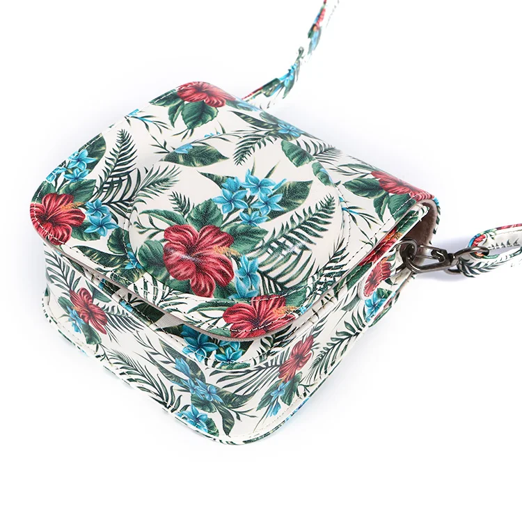 Fujifilm Instax Mini 8/Mini 9 растительный узор камеры чехол