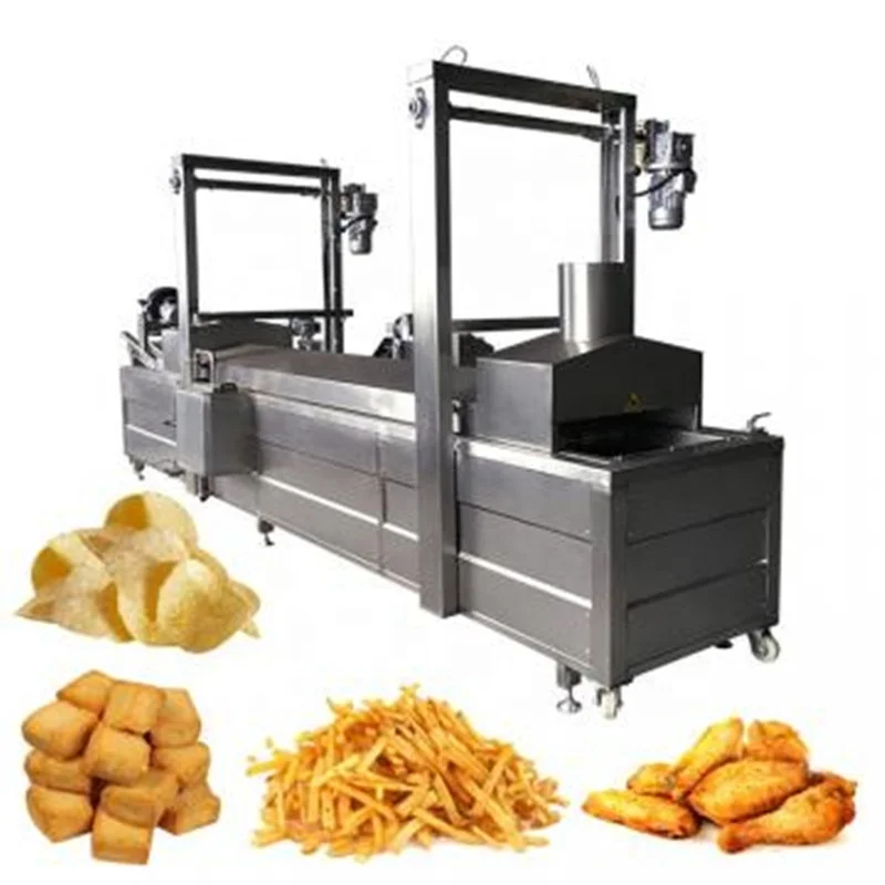 CE certificate high efficiency automatic 200-800kg/h french fries machine