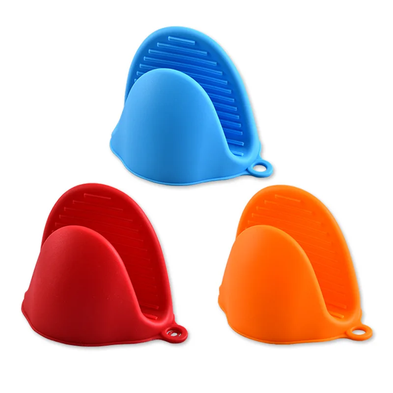 Кухня выпечки Силиконовые рука клип мини-печь перчатки с силиконовым не скользящим слуха горшок