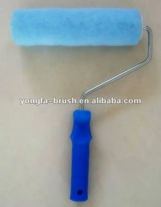 decorative pattern wall design  edger paint roller brush plastic handle
