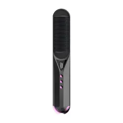 Hair Brush Private Label Flat Iron Hot Air Pick Electric Comb One Step Hair Dryer Fast Hair Straightener Brush Hot Air Brush
