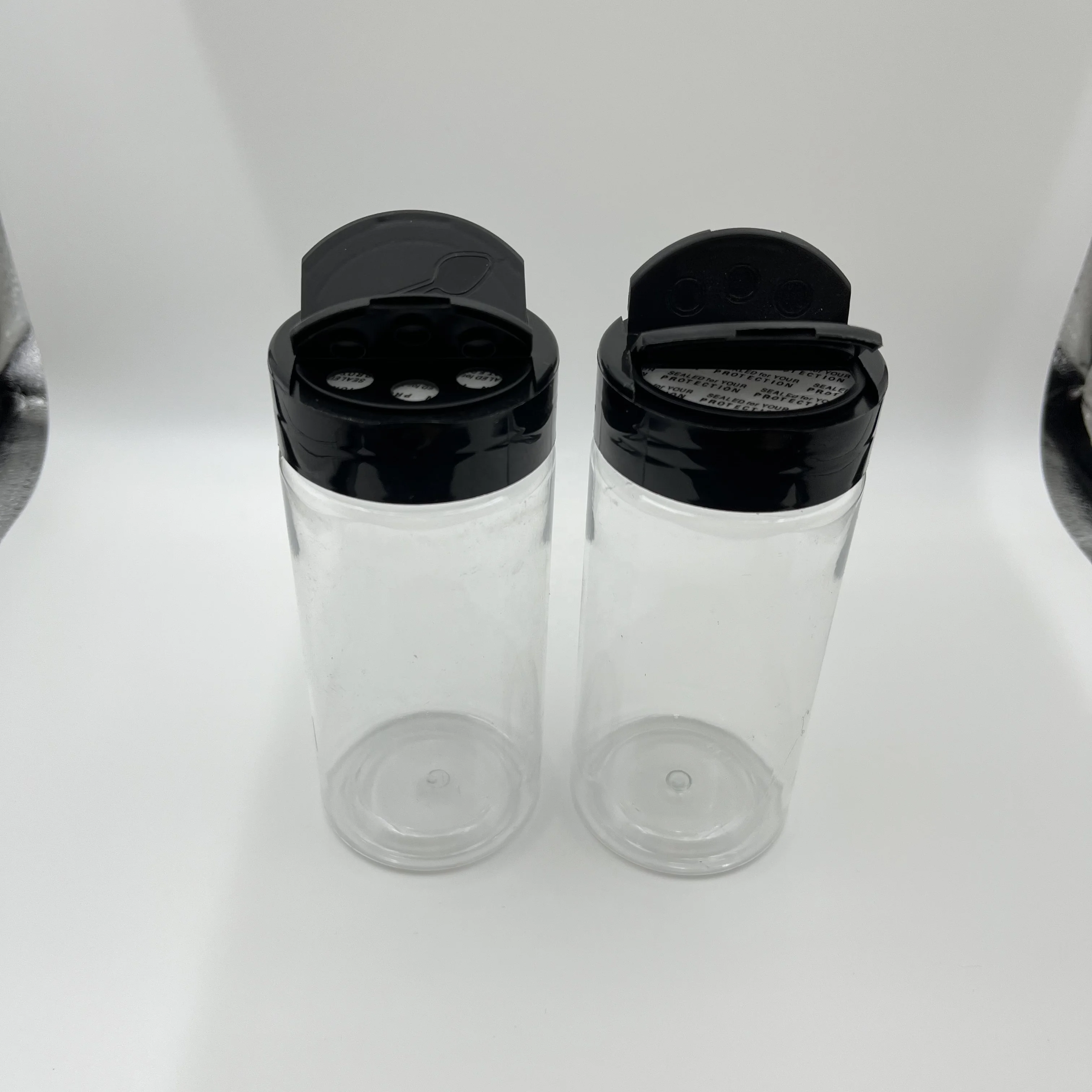 150/180/210/250/350 ML  China  Empty  Spice Jar Seasoning Storage  Plastic Shaker Jar