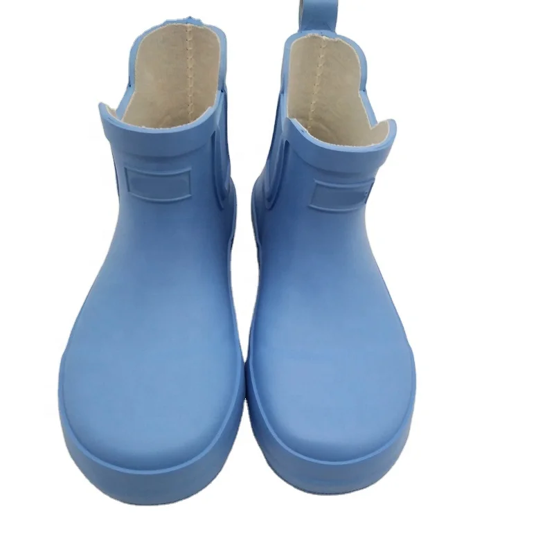 Designer Rain Boots Custom Logo Rubber Rain Boots Safety Skid Non-slip Kids Rainboots