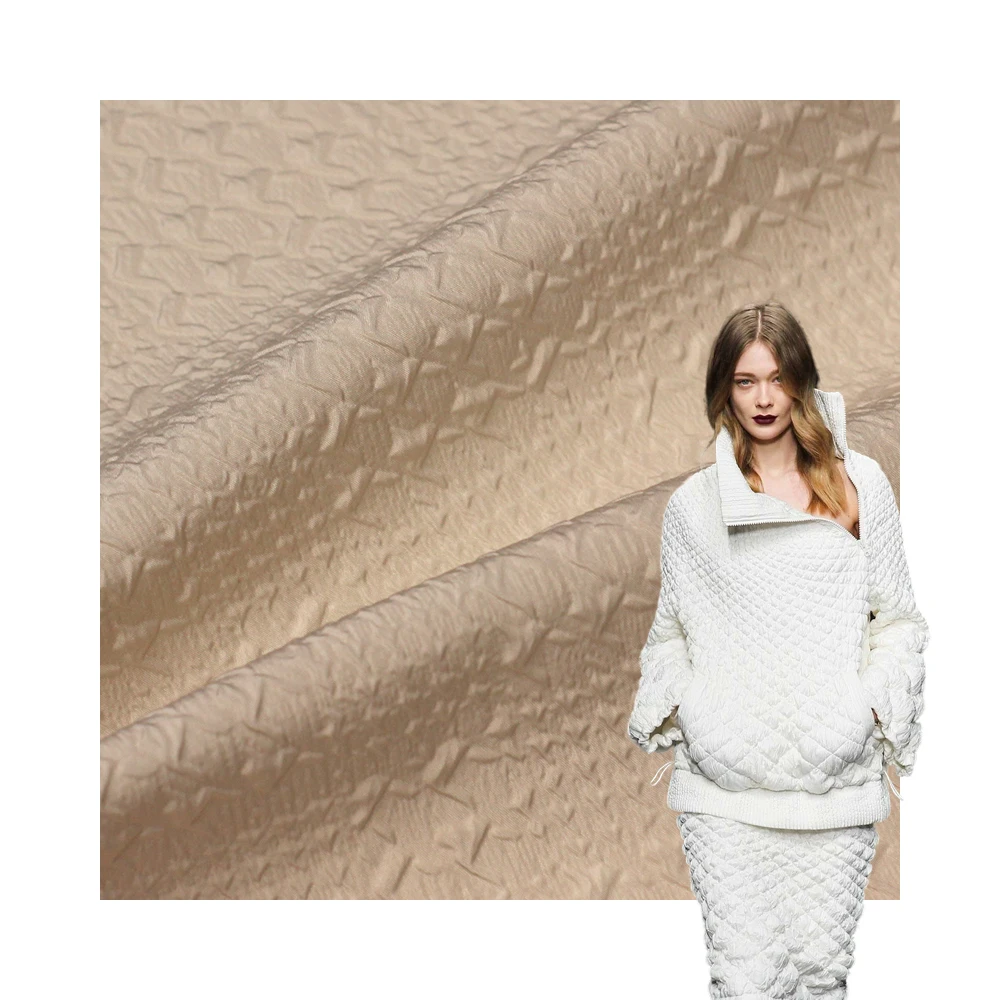 Hot selling SD pongee plain fabrics for clothing woven casual jacket fabric