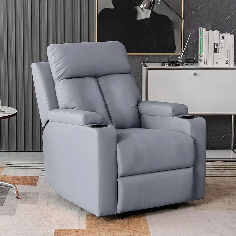 Contemporary Minimalist Relaxing Lounge Modern Couch Reclinables Lazy Single Sofa