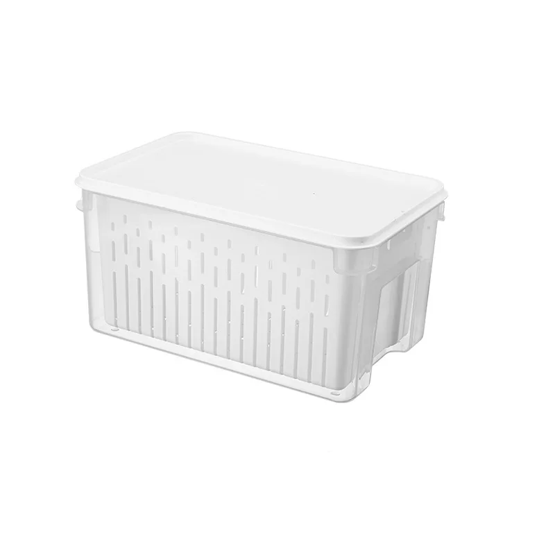 Fruit Berry BPA Free Fridge Food Storage Container Lids Plastic Keeper for Kitchen Refrigerator Organizers living room