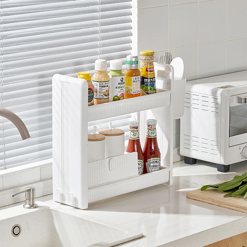 Hot Sale Plastic Dish Drainer Rack Plate Tray Drying Creative Extension Type Kitchen Storage