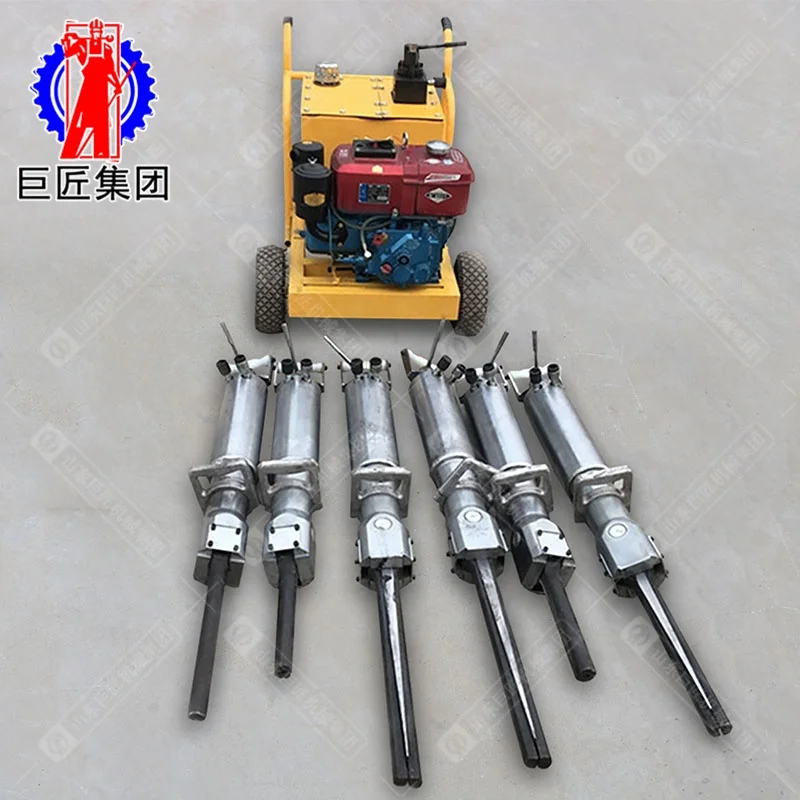 HuaxiaMaster Rock splitter,stone splitting wedge,darda hydraulic rock splitter for sale
