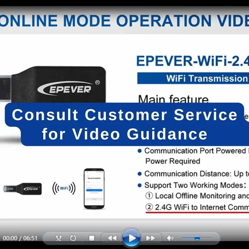 EPEVER eBox-WIFI-2.4G-RJ45-D Wi-Fi аксессуары для повышения эффективности и использования солнечных энергетических систем пользователей