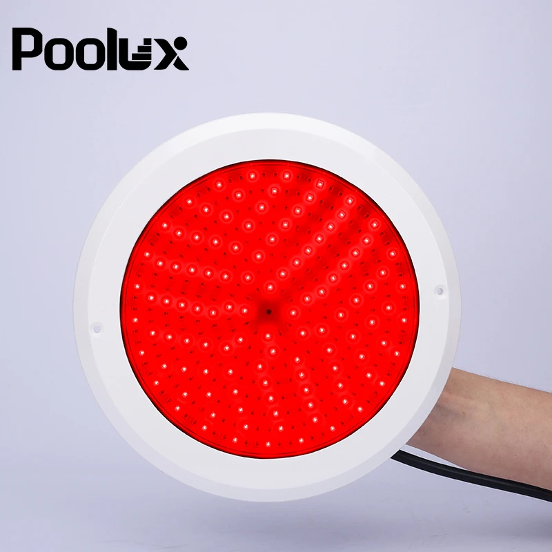Соленая водостойкая IP68 Piscina Смола заполненная Водонепроницаемая RGB WiFi уличная 10 мм тонкая Светодиодная лампа для бассейна