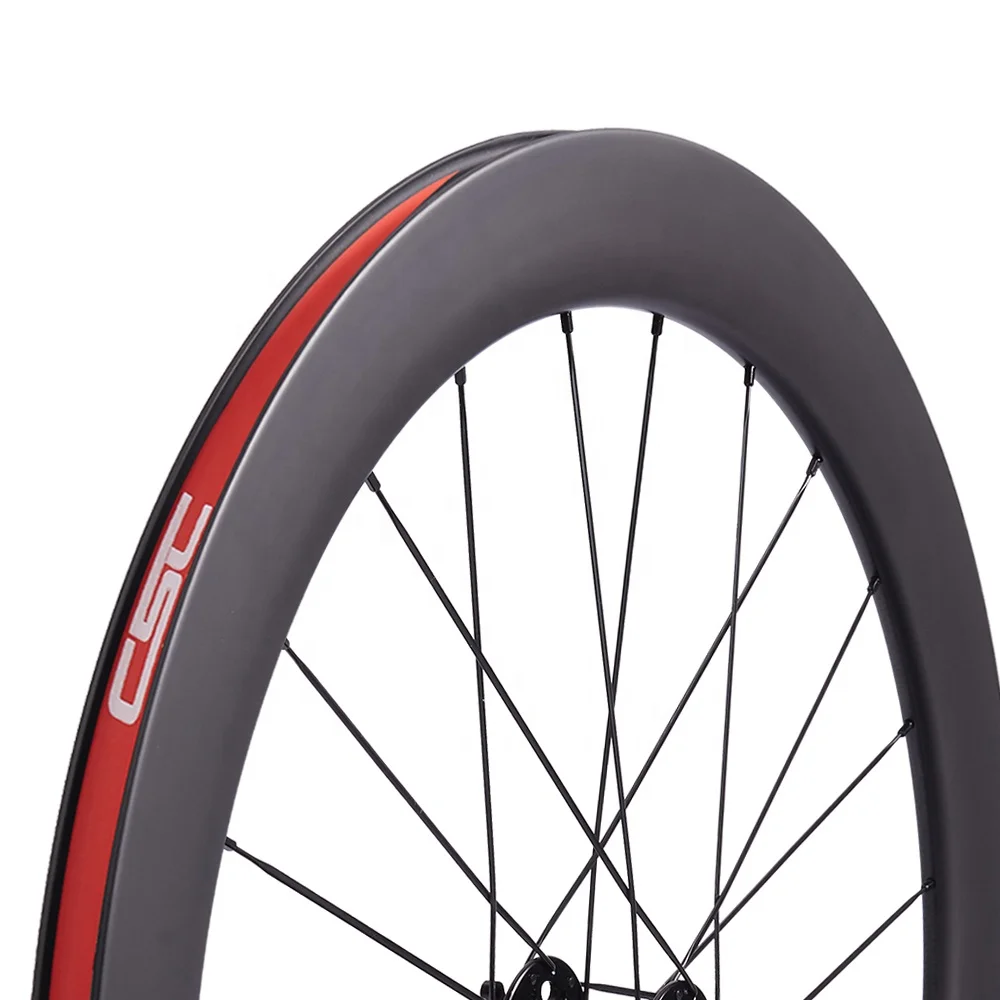 12mm 15mm /12*142mm Thru Axle or QR Disc Brake wheels 60mm 25mm width Clincher 6 Bolt Carbon Road Cyclocross Wheelset