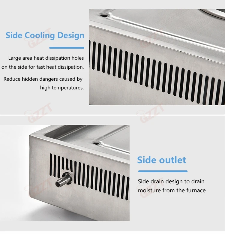 High Power Electric Bun Steamer Commercial 6kw 8kw Dumpling Baozi Stuffed Food Steamer Machine With Water Shortage Protection