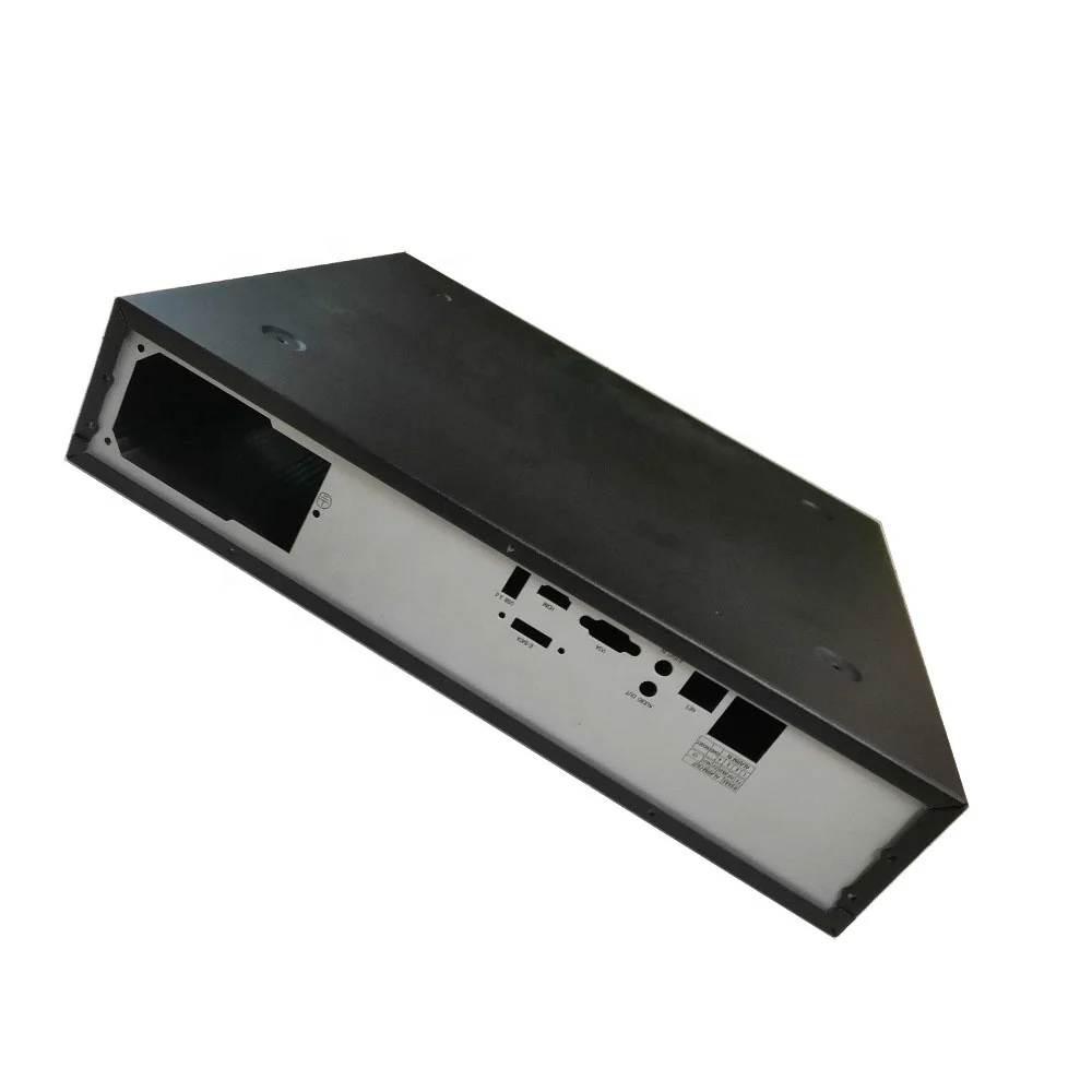 ISO Certificated Factory High Precision Black Powder Coating Galvanized Steel Sheet Metal Stamping Bending  Electrical Boxes