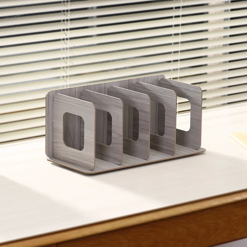 Customized Single-Tier Bamboo CD Rack Creative Wooden Storage Display DVD Movie Disc Record Cabinet Customizable Box Record Rack