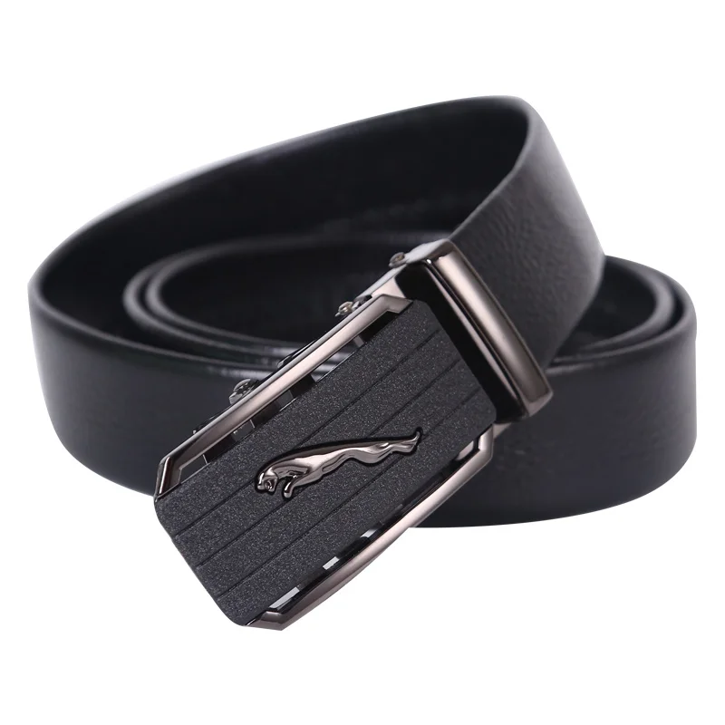 Wholesale adjustable fashion men leather belt man custom for jeans pants