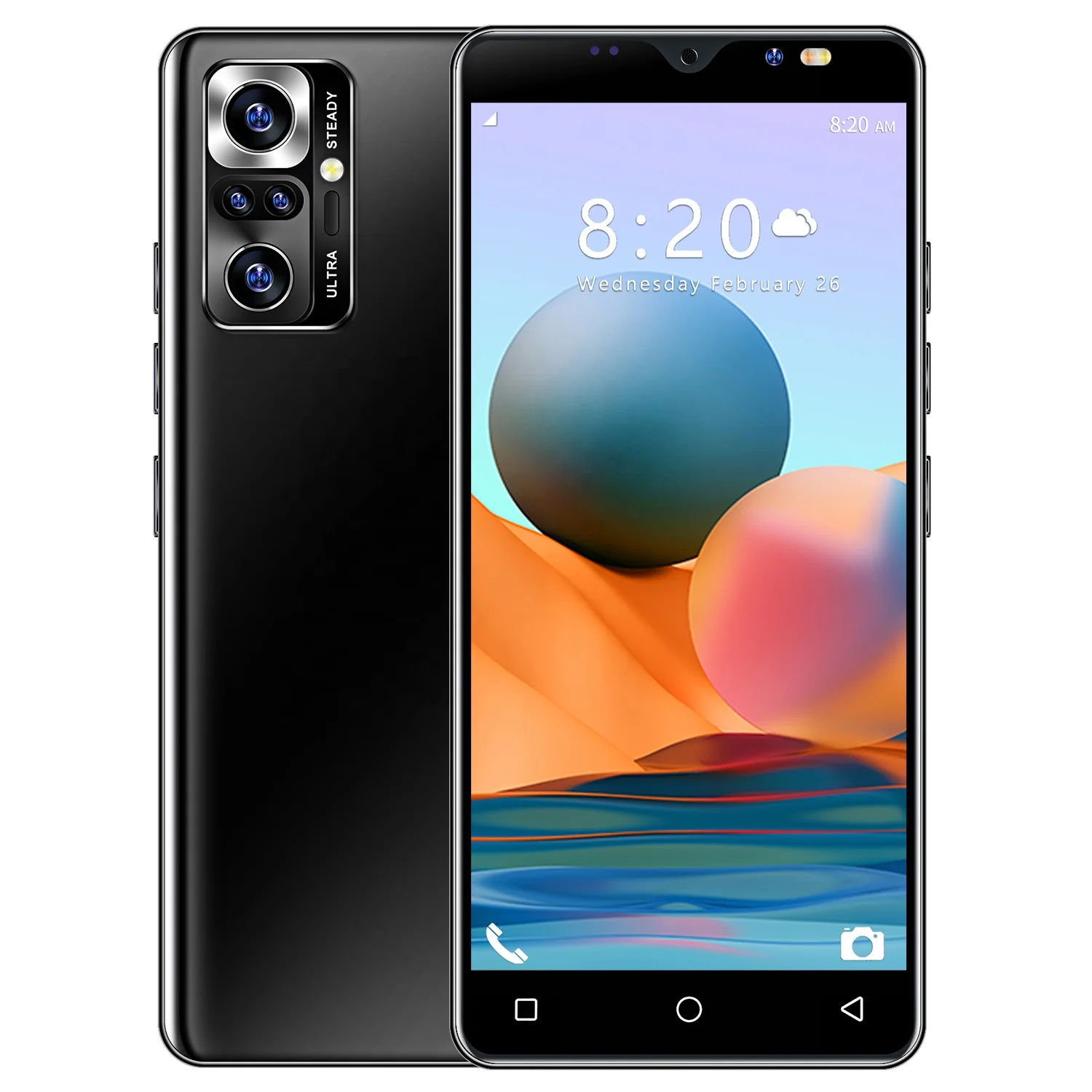 Новинка 2021, лидер продаж, Оригинальный разблокированный смартфон Note10 Pro + на базе Android 10, 4 Гб + 64 ГБ, 3G, 4G, 5G, OEM Мобильные телефоны с HD-экраном
