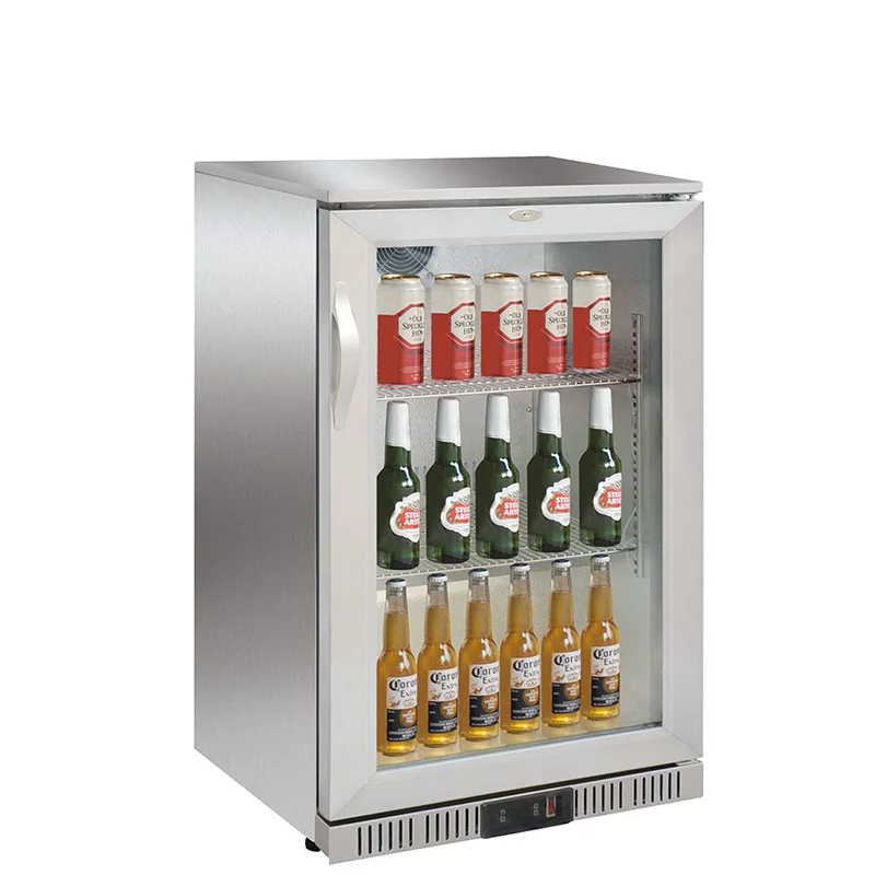 Back Bar Cooler Series Foaming  Door LG-138 Beer Commercial Beverage Refrigeration Cabinet Stainless Steel