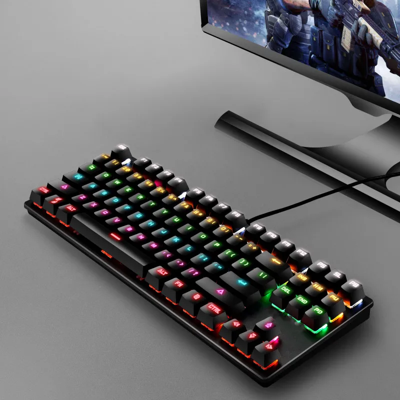 Selling keyboard Manufacturer USB Wired Keyboards for Computer Laptop led Gaming mechanical Keyboard