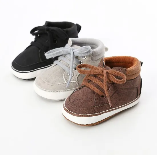 Infant New Born Baby Children Boy Toddler Shoes Soft Sole Shoes