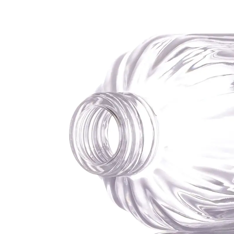 Essential Oil Aromatherapy Aroma Diffuser Bottle Empty clear Glass Reed Perfume Bottle Free sample 100ml Home Decoration perfume