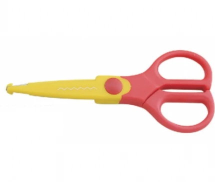 Scissors for Children 5' 5.5' 6' Colorful Student Scissors with Cute Patterns and Handles for Kids Cutting Papers