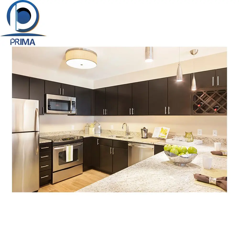 Modern Wooden Furniture Shaker Style Solid Wooden Kitchen Cabinet