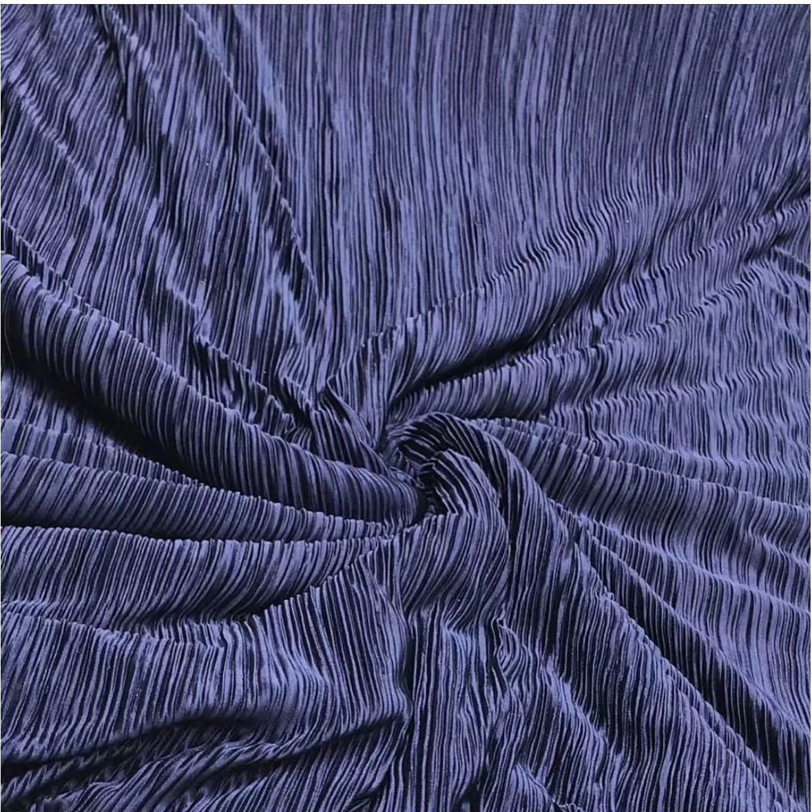 Hot Selling  Pleated Fabric 100 Polyester Knit Jersey Pleated Fabric For Dress