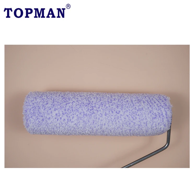 4 Inch premium microfiber lint free mini paint roller refill use all paint and finish