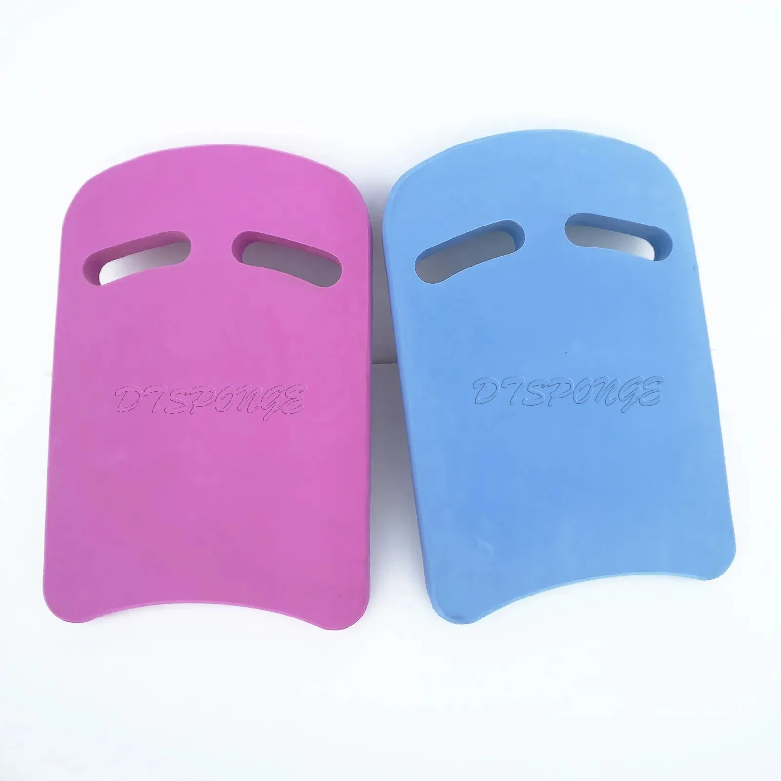 EVA Swimming Kickboard Kids Swim Training Aid Kickboard with Handrail Hole Bicolor Practising Floating Pad