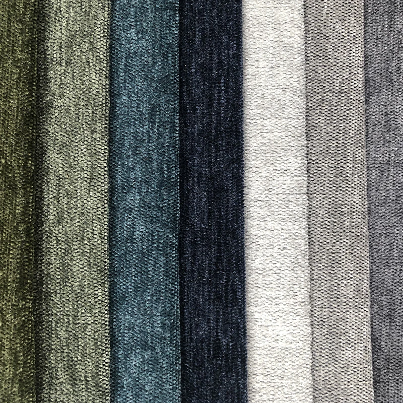 Low Price Wholesale Professional Supplier High-grade 100%polyester Plain Chenille Modern Designs Upholstery Sofa Fabric