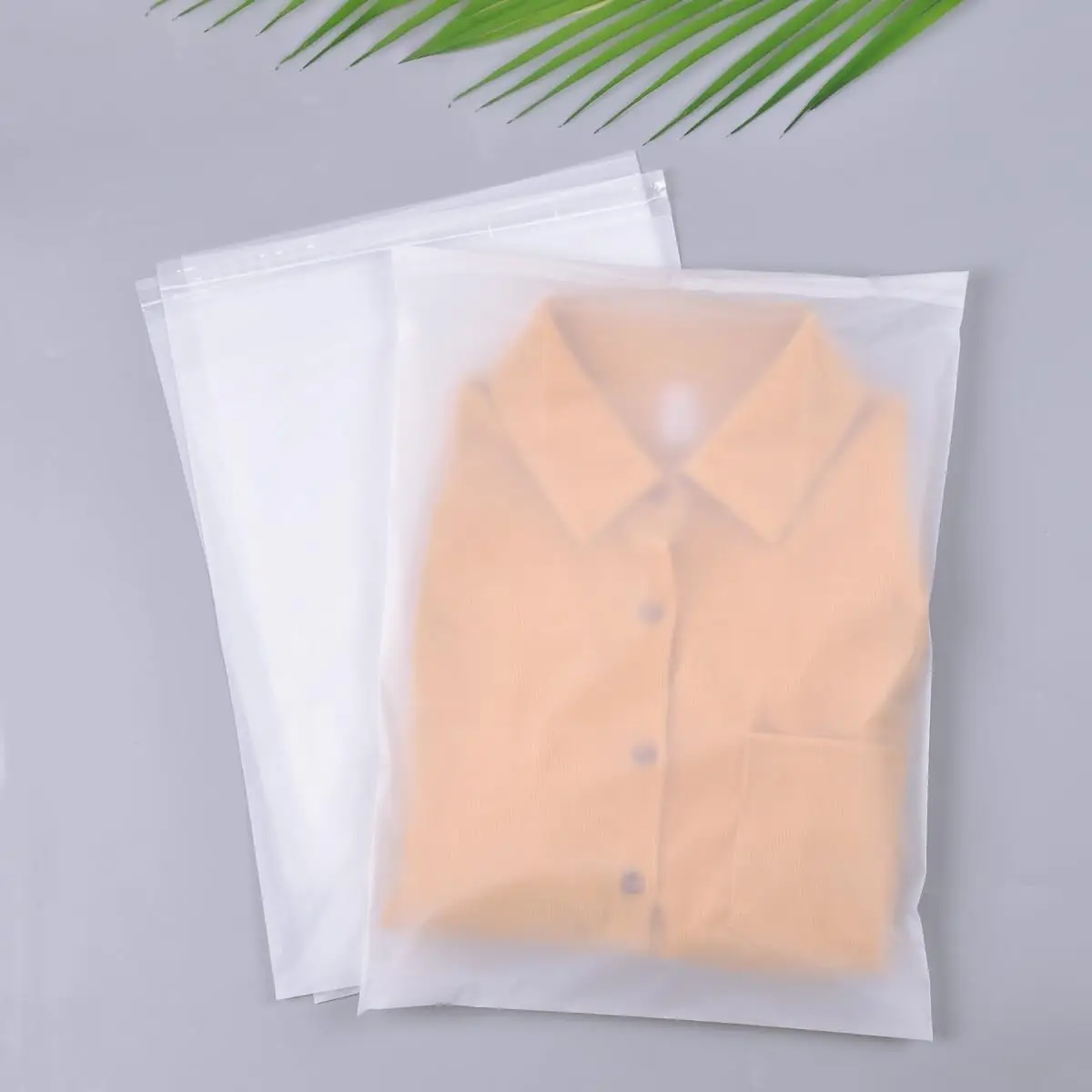 Plastic Self Adhesive Clear Self Poly Sealing Cellophane Bags  for Clothes Packaging