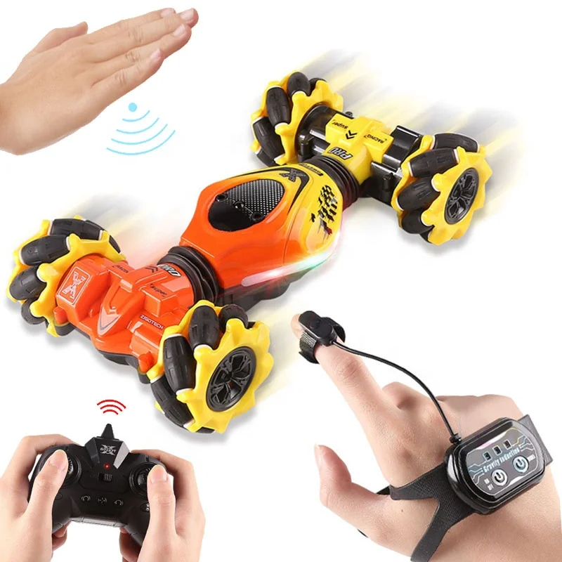 Watch Sensing Air Finger RC Remote Stunt hand gesture remote control car australia Drift Small Exceed Toys Gesture Control Car