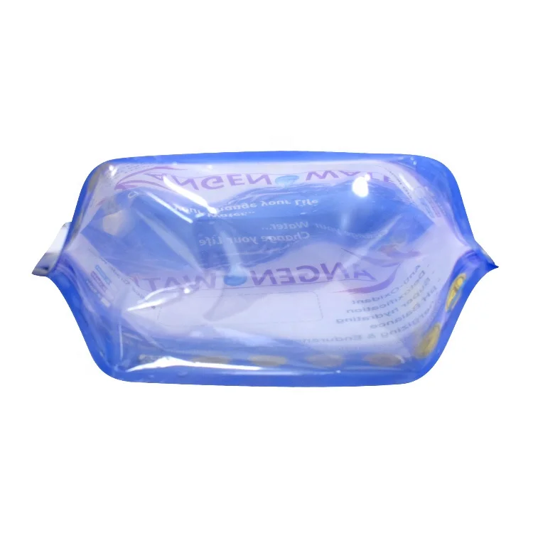 Portable plastic spout pouch bag hydration 5l alkaline drinking kangen water bags
