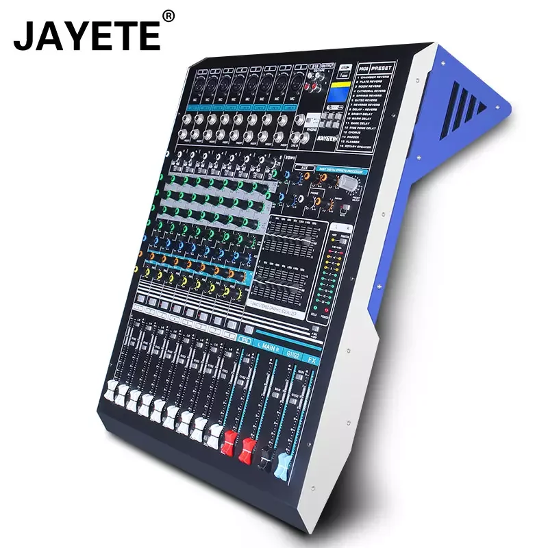 Professional digital audio mixer with 26 effects mixing console case for sale