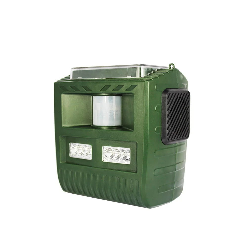 Solar Powered Wild Animal Bird Rat Repeller Deer Trap Device