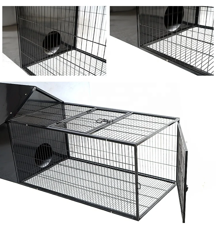 Large For Single Cages Indoor Rabbit Cage Wood Pet