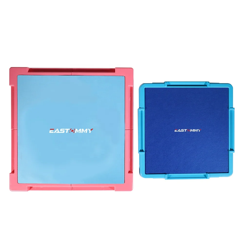 GIBBON ET-236002 Cute and quality Mini Family Game Sets mahjong 4 Player Pink Color Mah-jong Set