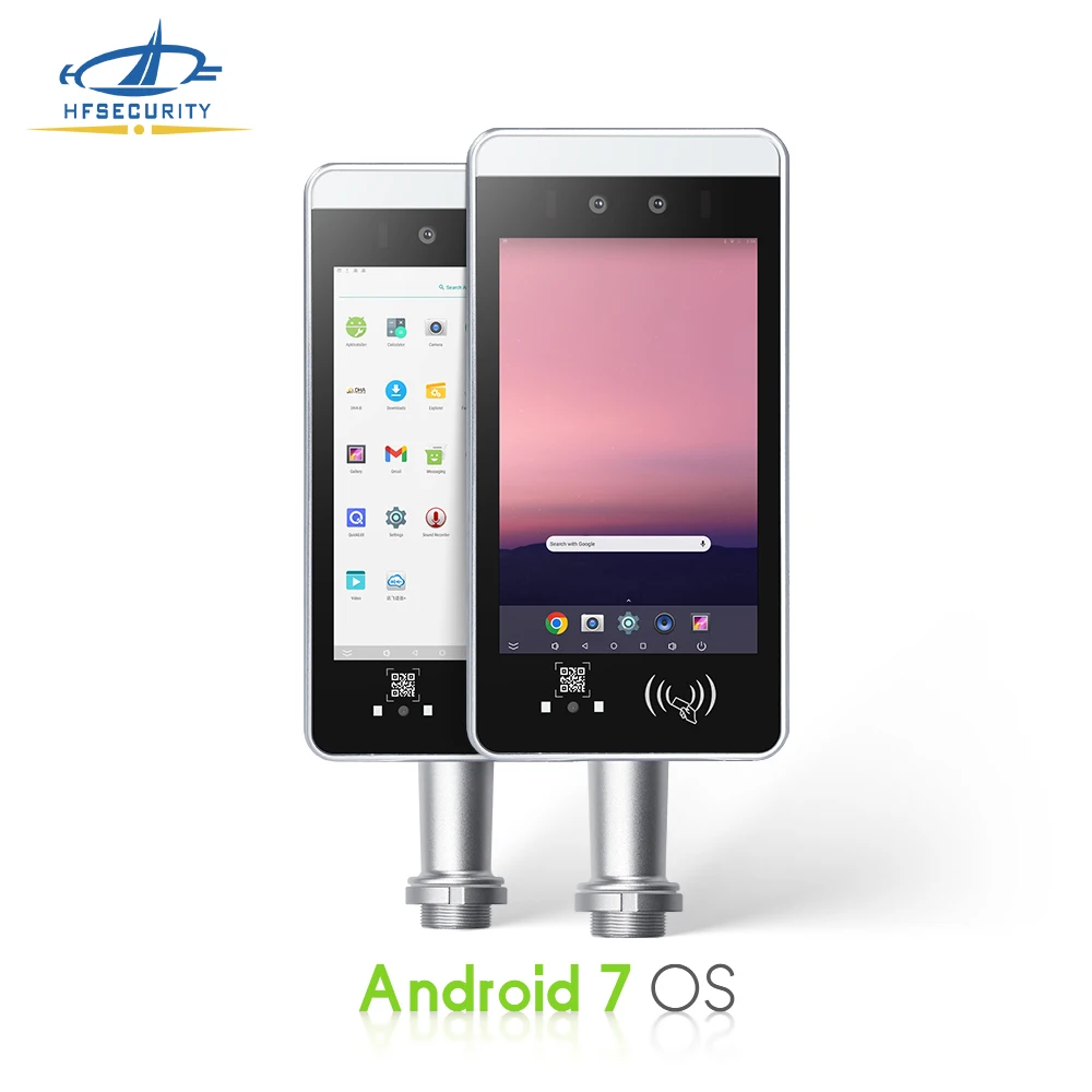 HFSecurity RA08 8-inch dynamic Android Ip65 Terminal school device dustproof biometric face recognition access control