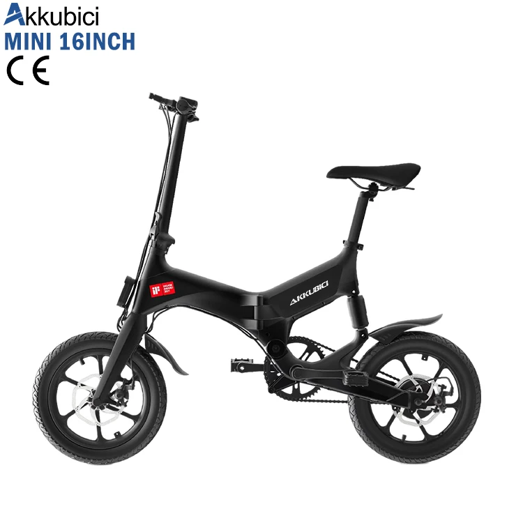 Akkubici 36v 250w 16inch mini small 16 inch folding electric dirt bike