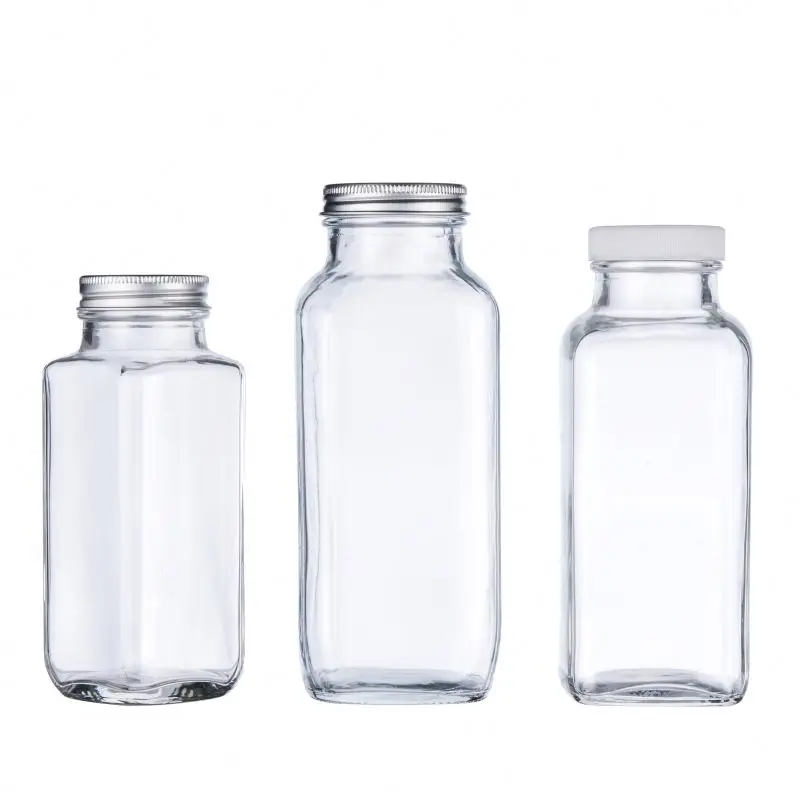Re Usable Glass Water Bottle Cleaner Glass And Water Bottle Brush Fashion 300ml Glass Beverage Bottle