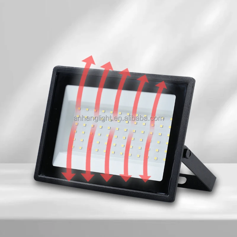 Warehouse lP65 Rating 10W 20W 30W 50W 100W 150W 200W 400W Explosion Proof Flood Light 100W Flood Lights Outdoor Led Flood Light