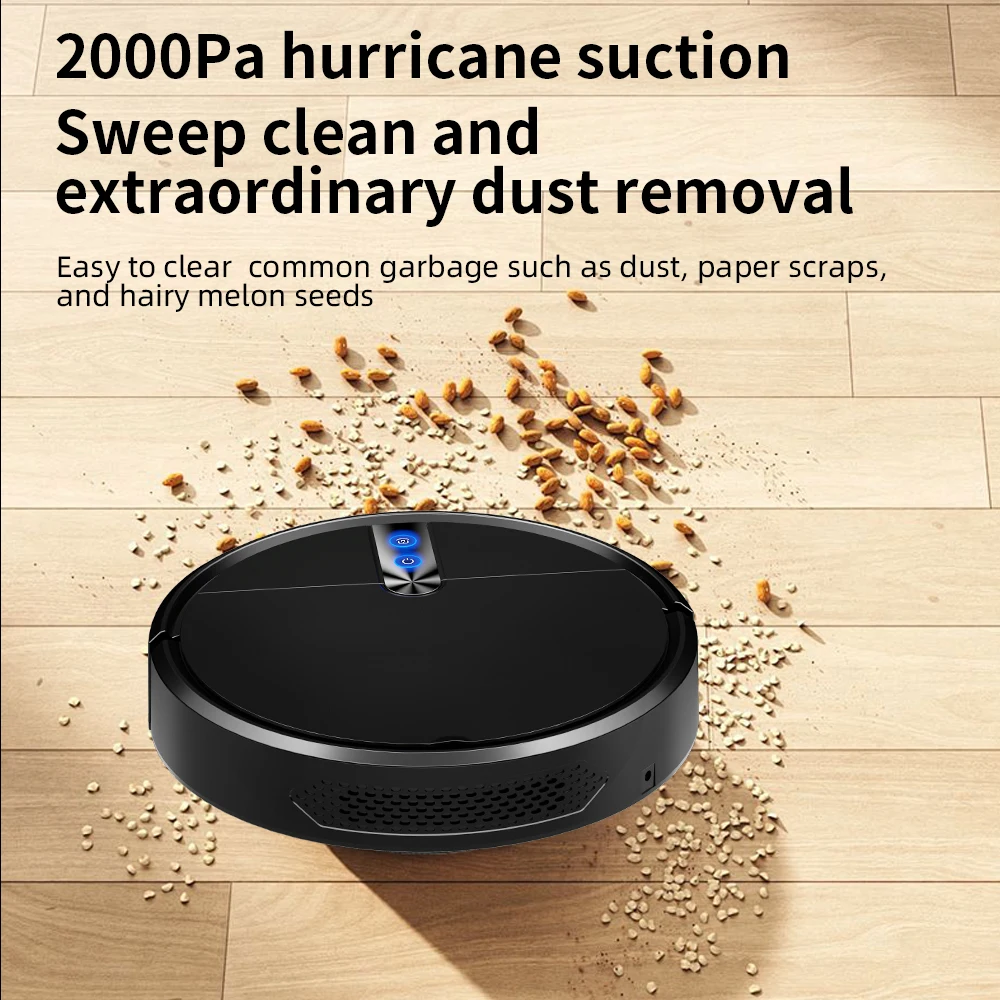 Gyroscope Navigation   adjustable suction  Power 3 in 1 Vacuum Sweep Compatible with Alexa  Vacuum Cleaner