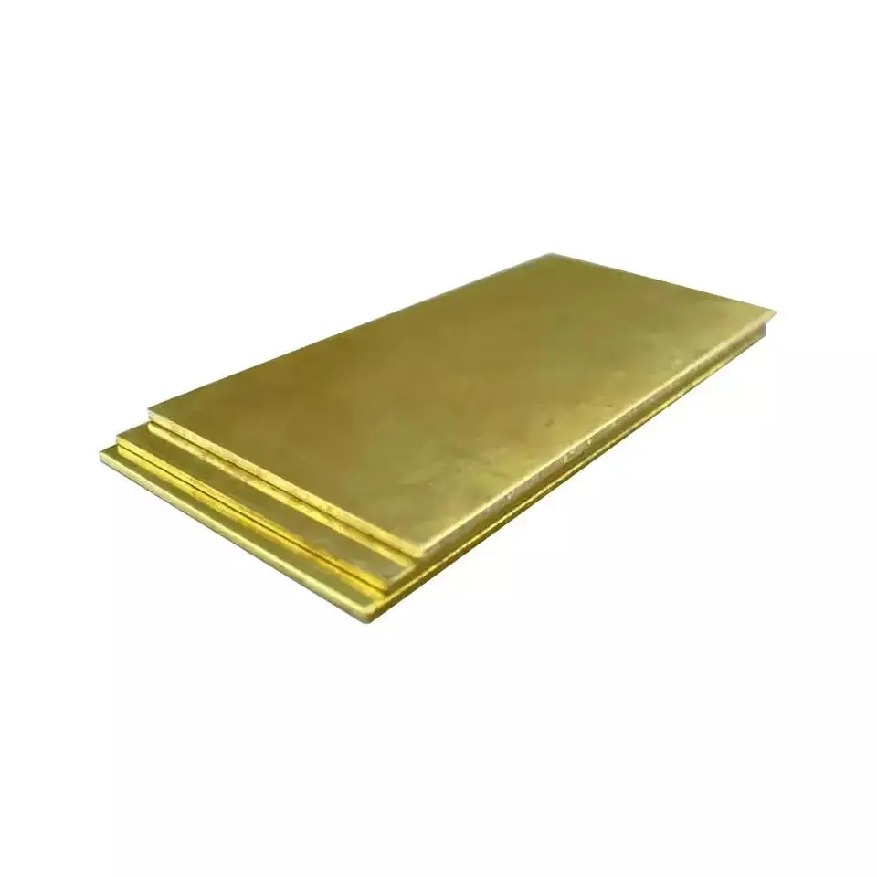 Copper C1100 99 99 Pure Yellow Sea Brass Surface Plate Color Package Material Decoration Sheets