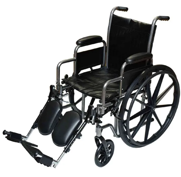 JUMAO Foldable Wheelchair Basic Model Safe Brake Manual Detachable Armrest Economic Wheelchair
