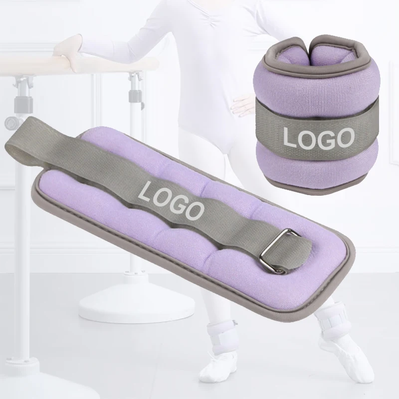 Light Weight Wearable  Dance Strength Training 0.5kg/1.0kg Pink Wrist & Ankle Weights For Kids