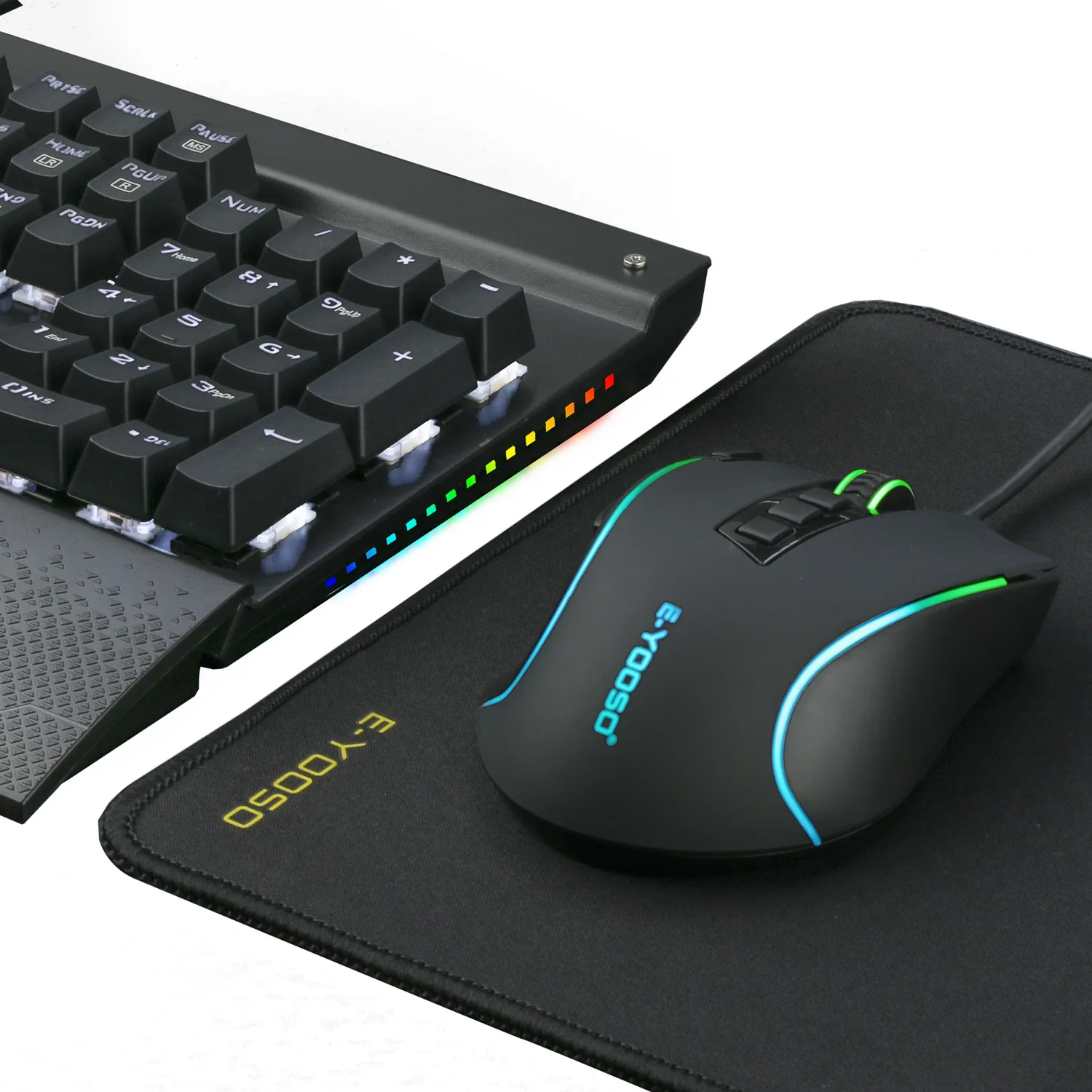 Attractive Price New Type Gaming keyboard mouse combo with RGB back lighting 104 Keys keyboard and mouse for gaming