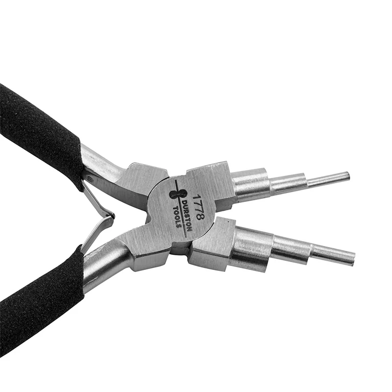 Durston Tools Multi Mandrel Bail-forming Pliers Wire Winding Bending Loop Pliers 140mm Looping Pincers Jewelry Jump Ring Maker